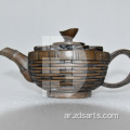 Teapot مجموعة وعاء عملة عتيقة